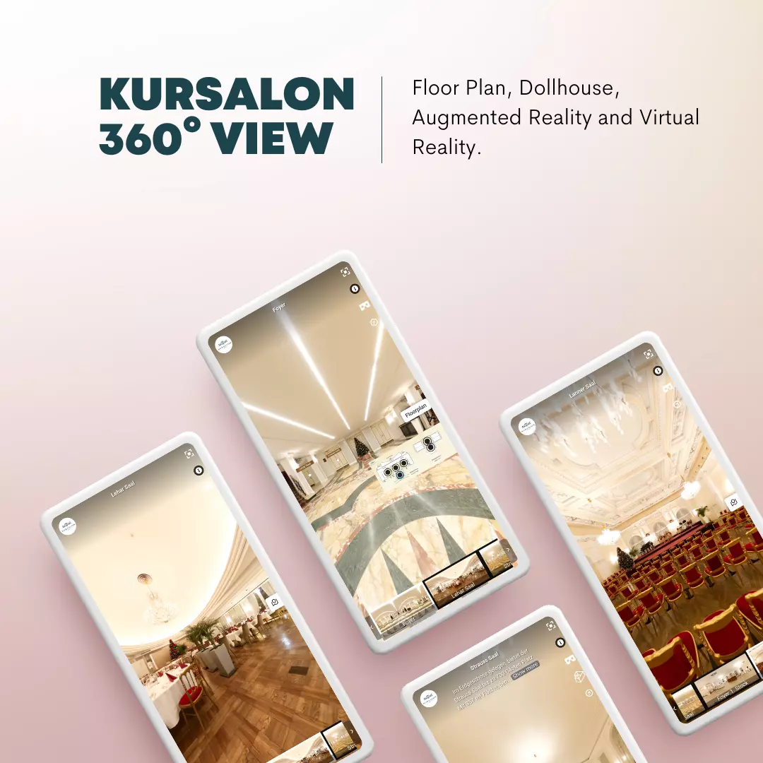 Kursalon Wien 360° Screenshot ansehen.